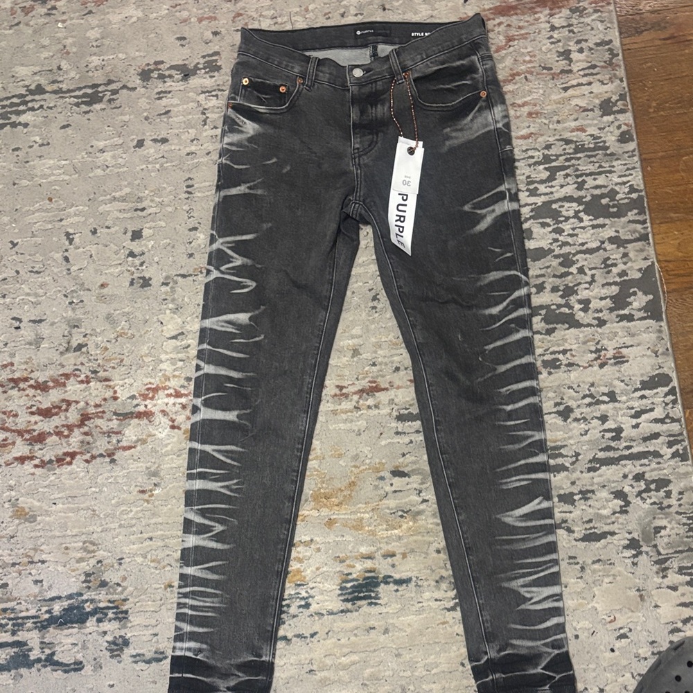 PURPLE- Brand Denim Jeans 800080
Size 30